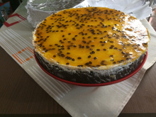 Torta de maracujá com oreo