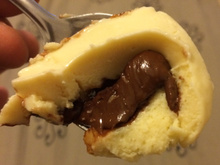 Trufa de leite ninho recheada com Nutella