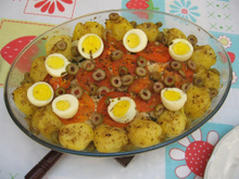 Bacalhau ao forno à portuguesa