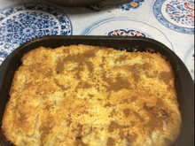 Torta seca de banana