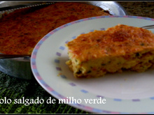 Bolo salgado de milho verde