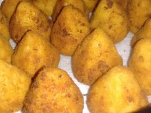 Coxinha de arroz