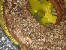 Bolo de banana com aveia