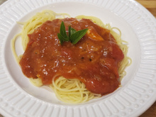 Spaghetti ao molho Pomodoro