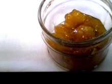 Doce caramelado de banana