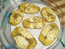 Batata rápida de micro-ondas