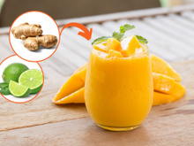 Suco de manga com gengibre e limão: saiba quais são os benefícios e veja motivos para incluir na rotina
