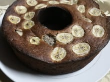 Bolo de banana low carb