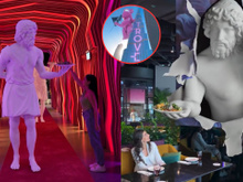 É real? Restaurante substitui garçom por estátua gigante em inesperado show gastronômico