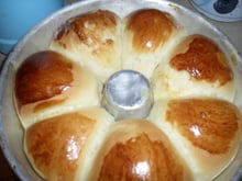 Pão caseiro simples