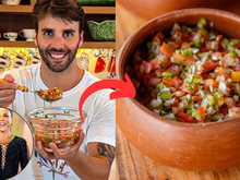 Ingrediente surpresa faz desse vinagrete uma receita única: aprenda como fazer com Daniel Cady, marido de Ivete Sangalo