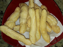 Bolinho frito de polvilho