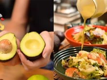 Com esse molho de abacate você vai querer comer salada todos os dias, receita simples é deliciosa!