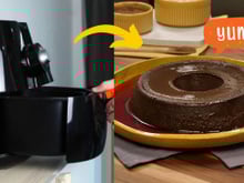 Estou obcecada por essa receita de pudim na airfryer: fácil, deliciosa e sempre dá certo!