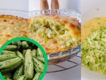 Torta de abobrinha lowcarb gratinada: receita fácil e com muito sabor