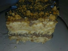 Pavê de paçoquinha e chocolate