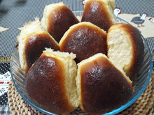 Pão doce de mandioquinha