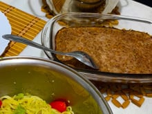 Pão de carne da Bebé