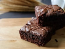 Brownie de chocolate na air fryer
