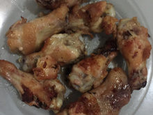 Frango à passarinho assado