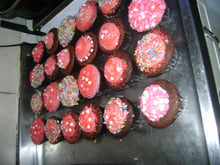 Cupcake de chocolate