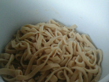 Massa de macarrão caseiro