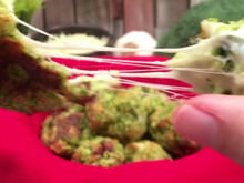 Bolinho de brócolis