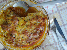 Parmegiana de carne moída