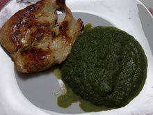 Creme de espinafre simples