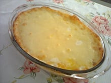 Gratinado de carne moída
