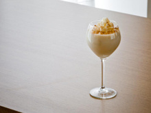 Canjica com amendoim