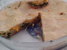 Torta de Espinafre com Queijo