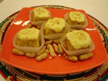 Bolo de milho com amendoim