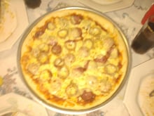 Massa para pizza com fermento químico