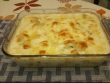 Batata aos queijos da Elaine
