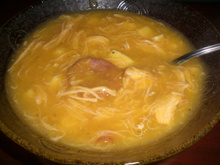 Sopa de mandioquinha