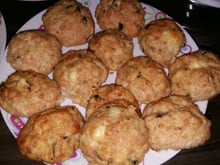 Almôndegas de linguiça de frango