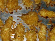 Tirinhas crocantes de frango