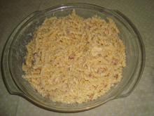 Macarrão carbonara delicioso