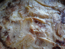 Torta de banana deliciosa