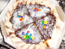 Pizza Crocante de Brigadeiro