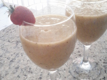 Suco funcional de manga,biomassa, coco e chia