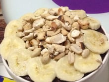 Açaí com banana