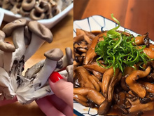 Shimeji na manteiga com aquele caldinho igual do restaurante: "Um dos maiores cuidados pra essa receita ficar perfeita é a quantidade de sal"