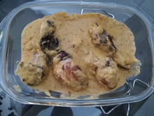 Frango com creme de leite