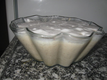 Mousse de banana