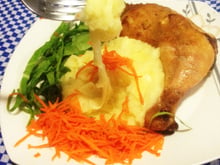 Coxa e sobrecoxa assada Destistachef RenosTe