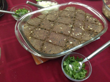 Quibe de bandeja recheado