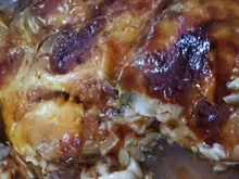 Filé de peixe com molho de abobrinha