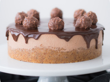 Torta mousse crocante de Ferrero Rocher